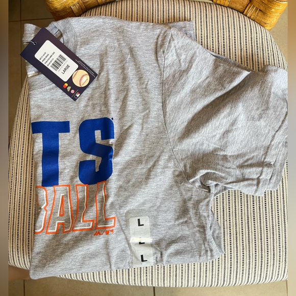 NEW New York Mets Short Sleeve Tee Shirt L - Picture 3 of 4